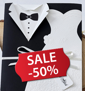 Wedding invitation -50%