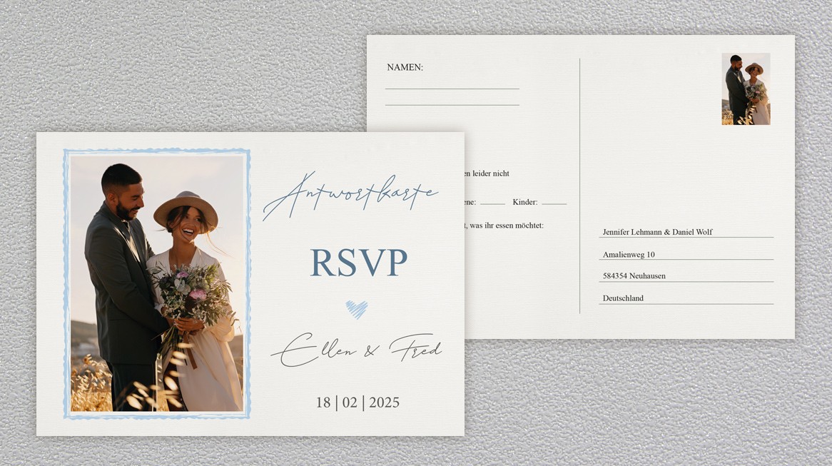 Carte-réponse 11003-RSVP