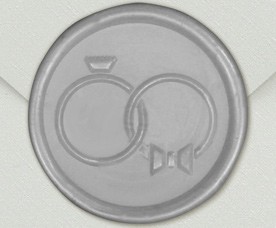 33006-12 - Cachet rond ANNEAUX - argent