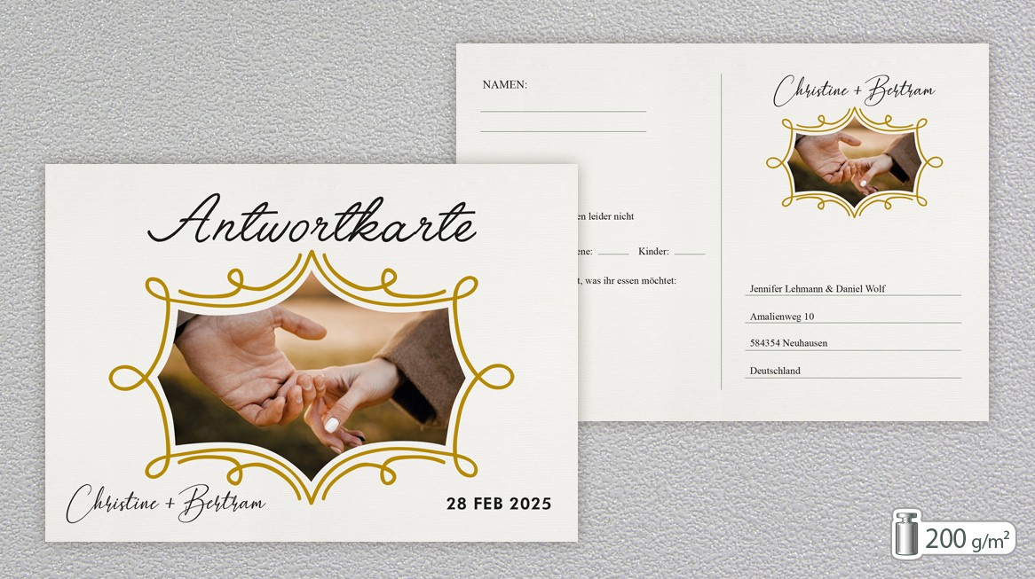 Antwortkarte 11015-RSVP