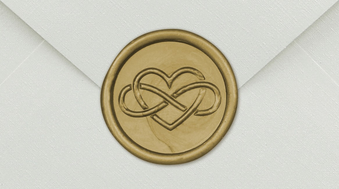 33002-16 - Siegel Rund EWIGE LIEBE - Gold