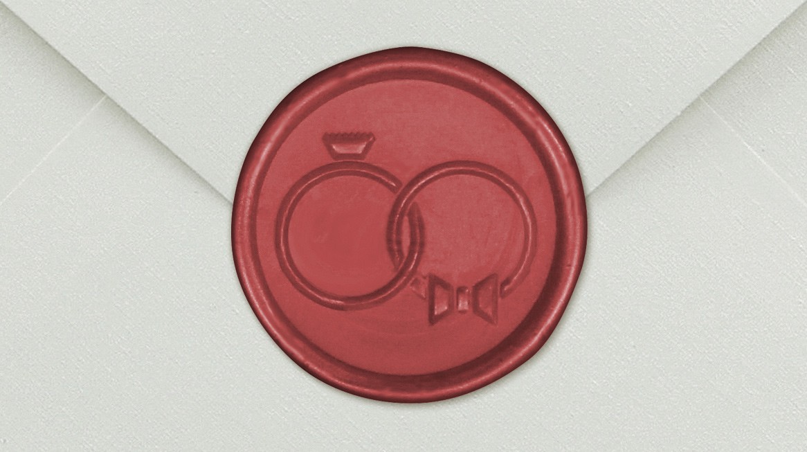 33006-10 - Siegel Rund RINGE - Bordeaux
