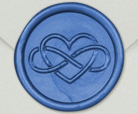 33002-07 - Siegel Rund EWIGE LIEBE - Blau