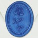 33001-07 - Siegel Oval ROSE - Blau