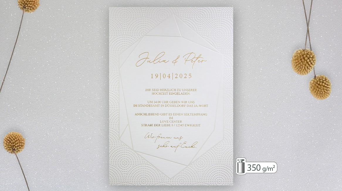 Invitation card 77005-01