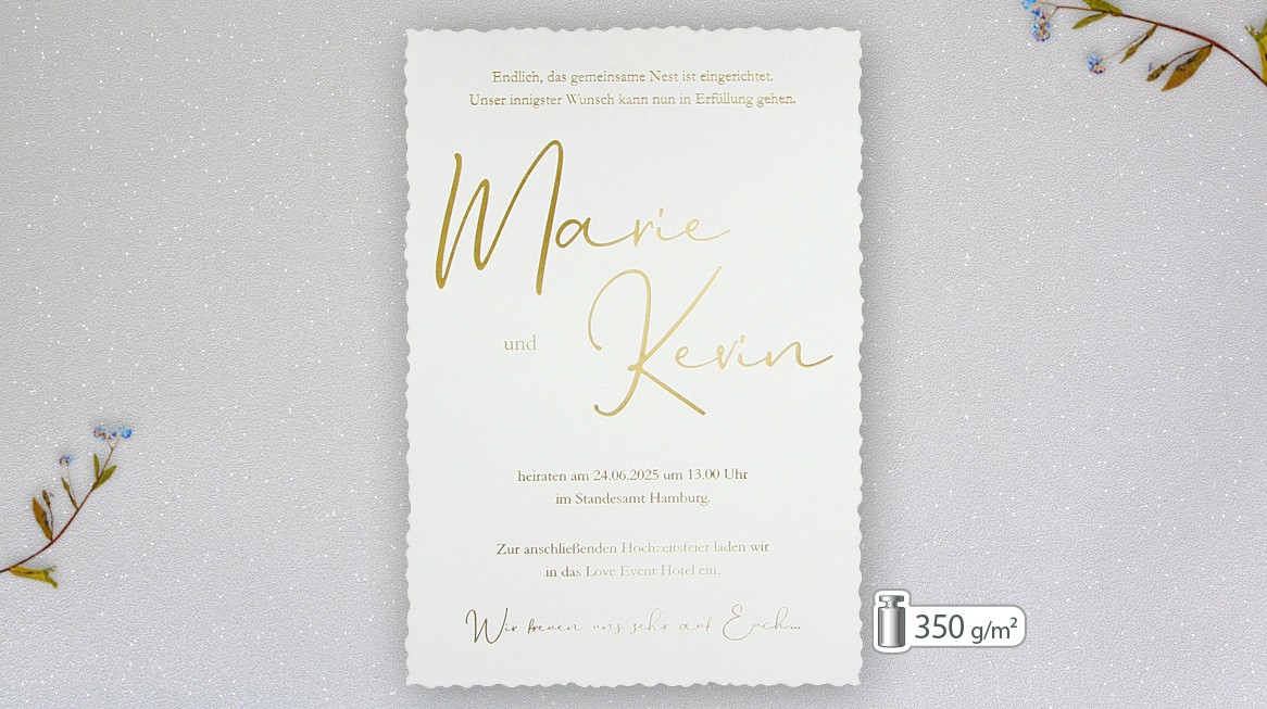 Invitation card 77007-01