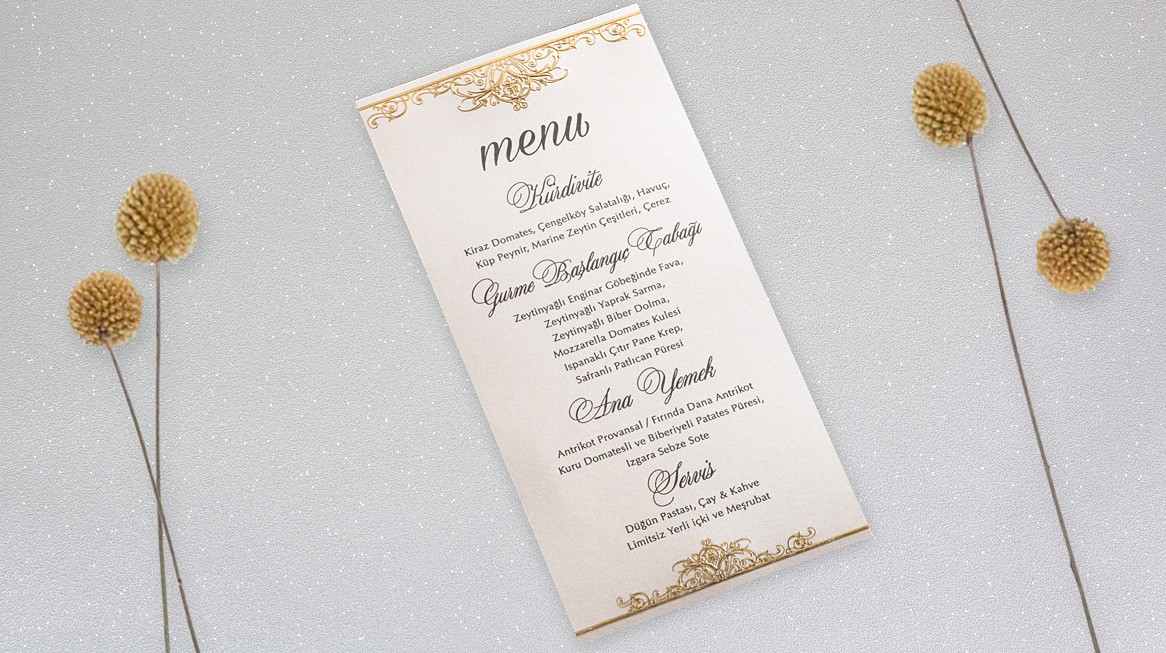 Menu Card - 55