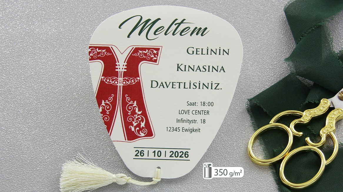 Invitation card 55008-01
