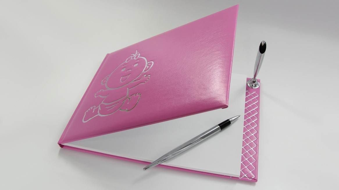 4526 - Guest book (pink)