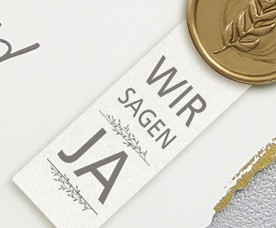 44004-01S - Label for attachment with seal