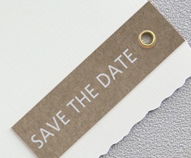 44004-09Ö - Label for attachement with a heart-shaped paper clip