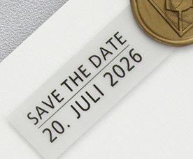 44004-50S - Label for attachment with seal