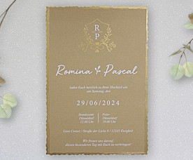 Invitation card 77006-05