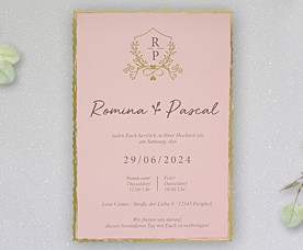 Invitation card 77006-06