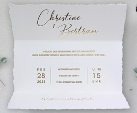 Invitation card 77009-01