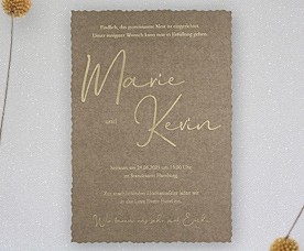 Invitation card 77007-09