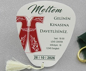 Kına Davetiye 55008-01